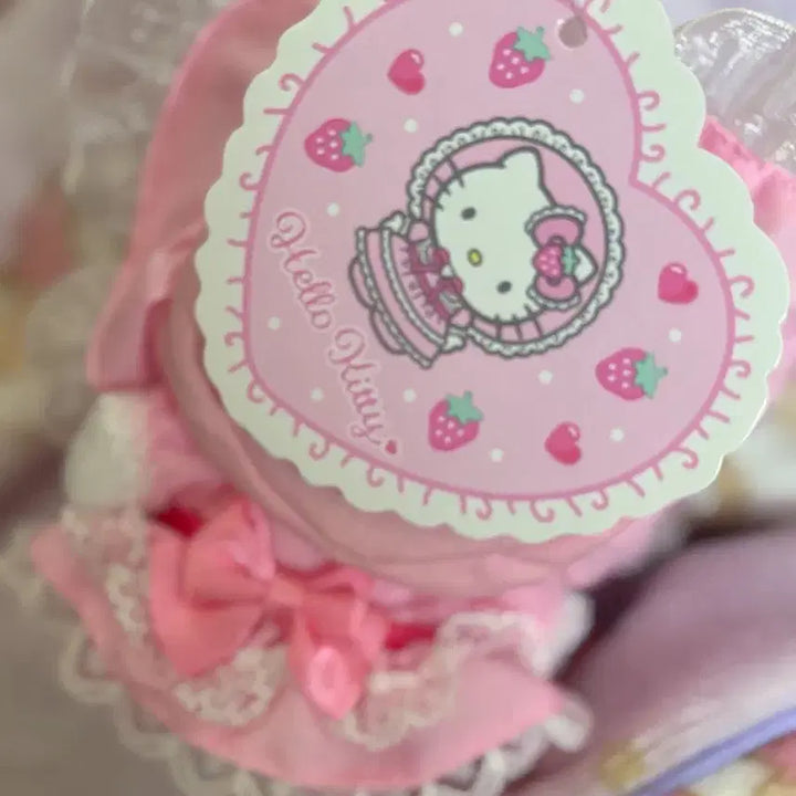 [BUNJANG] Sanrio Hello Kitty Lovely Frills Maid Mascot Charm (Pink) / 헬로키티 러블리프릴 마스코트 메이드 핑크