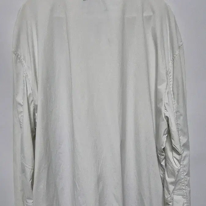 [BUNJANG] Discovery Expedition White Windbreaker Jacket Size 105 / 디스커버리 익스페디션 화이트 바람막이 105