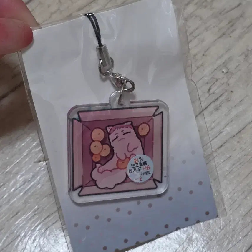 [BUNJANG] Haikyu!! Acrylic Cat Charm Keychain / 균일가) 하이큐!! 비공굿 아크릴 고양이 키링