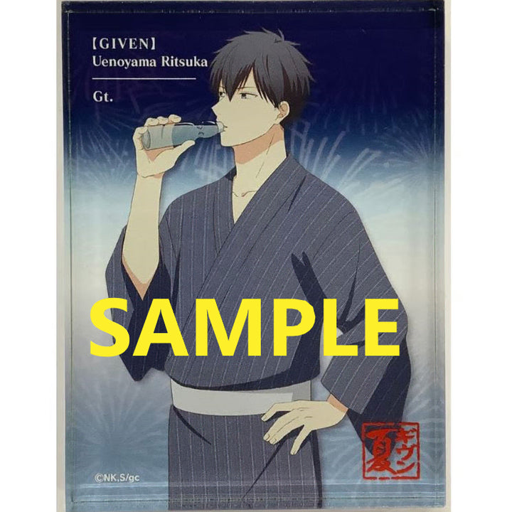 [BUNJANG] Given Umi e Acrylic Block - Ritsuka Uyenoyama (Sealed) / (미개봉) 기븐 우미에 아크릴 블록 - 우에노야마 리츠카