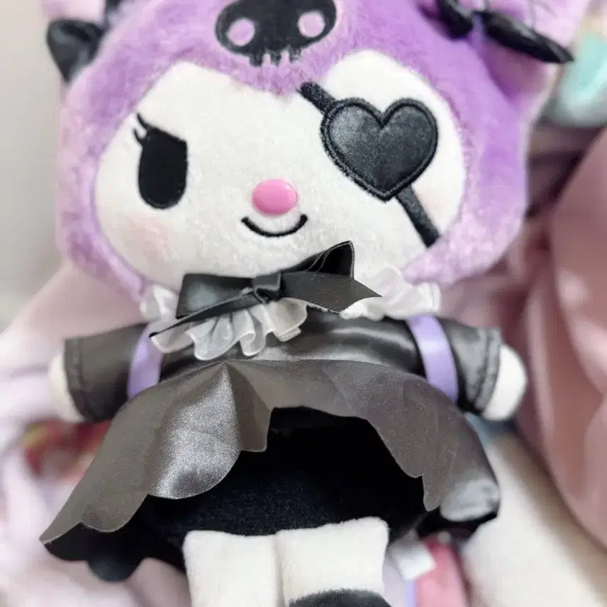 [BUNJANG] Sanrio Pirate Support Diary Kuromi Plush Doll / 산리오 해적 응원 일기 쿠로미 경품 인형 누이