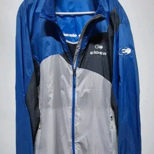 [BUNJANG] Eider Windbreaker Blue/Gray XL / 아이더 바람막이 블루/그레이 XL