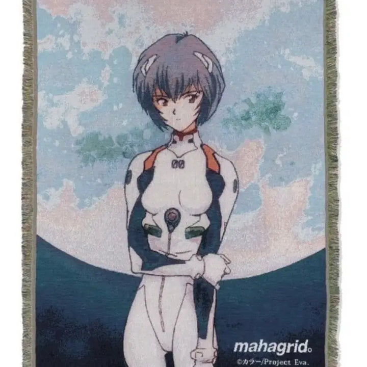 [BUNJANG] Mahagrid x Evangelion Rei Ayanami Blanket / 마하그리드 에반게리온 레이 담요