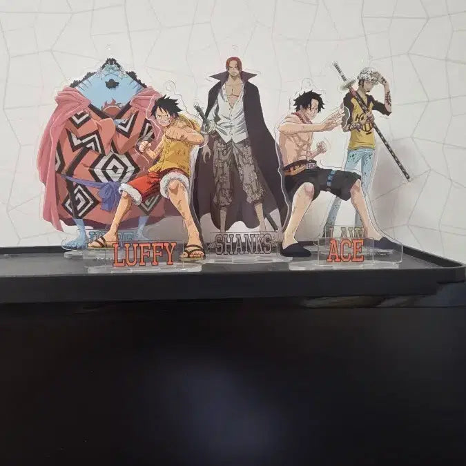 [BUNJANG] Limited Edition One Piece Acrylic Standee Luffy Shanks Ace Jinbe Law / 한정판 원피스 아크릴 스탠드 루피 샹크스 에이스 징베 로우
