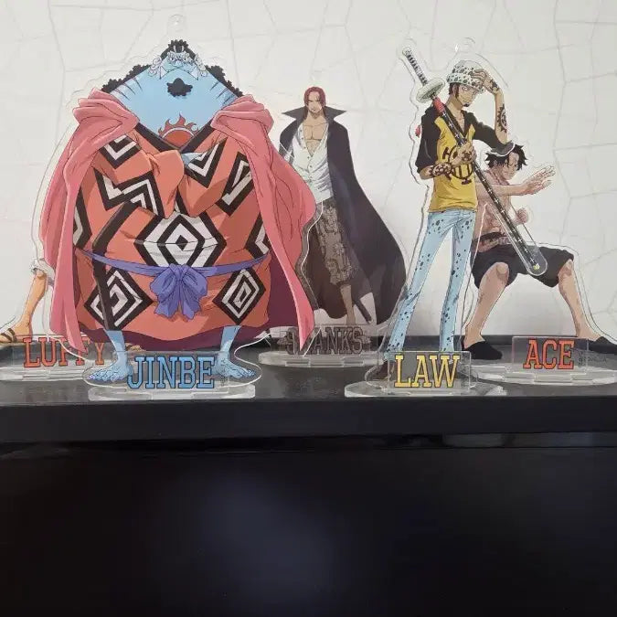 [BUNJANG] Limited Edition One Piece Acrylic Standee Luffy Shanks Ace Jinbe Law / 한정판 원피스 아크릴 스탠드 루피 샹크스 에이스 징베 로우