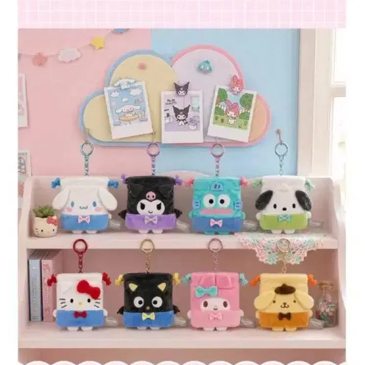[BUNJANG] Sanrio Mini Drawstring Pouch Airpod Case / 최저가)산리오 미니조리개파우치 에어팟케이스(키티폼폼푸린포차코한교동초코캣등