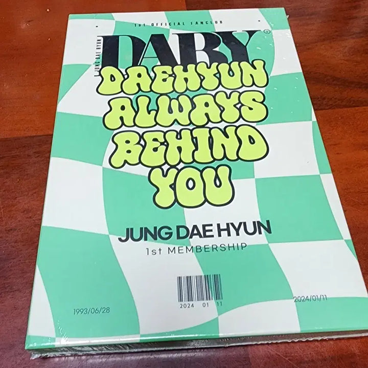 [BUNJANG] Daehyun (B.A.P) 1st Fanclub DABY Membership Sealed / 정대현 1기 팬클럽 DABY 멤버십 미개봉