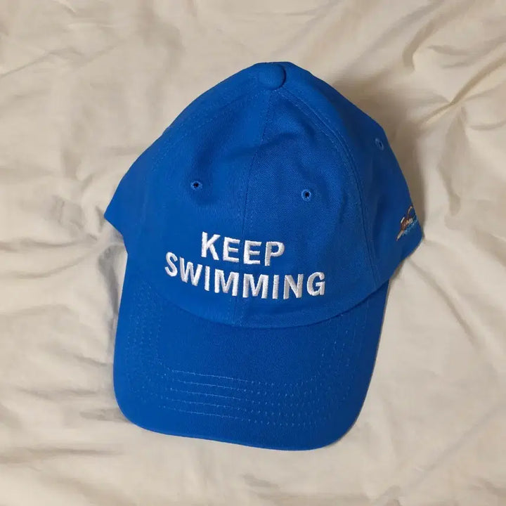 [BUNJANG] BTS KEEP SWIMMING Ball Cap Blue / 1차배송) BTS 방탄소년단 스윔 KEEP SWIMMING 볼캡