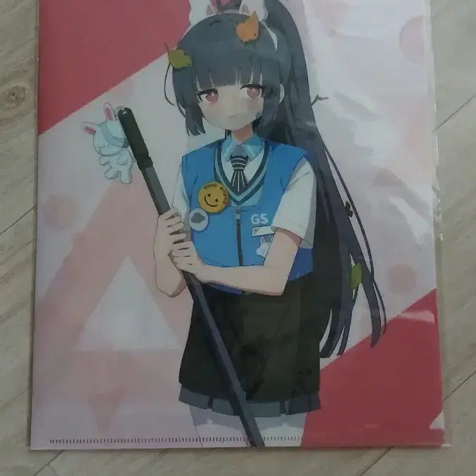 [BUNJANG] Blue Archive GS25 A4 Clear File / 블루아카이브 GS25 a4 판매합니다!!