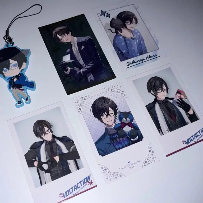 [BUNJANG] Nijisanji Shikinagi Akira Strap / Cheki / 니지산지 시키나기 아키라 스트랩/체키