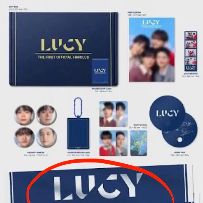 [BUNJANG] Lucy Membership Kit Slogan / 루시 멤버십 키트 슬로건 판매합니다!
