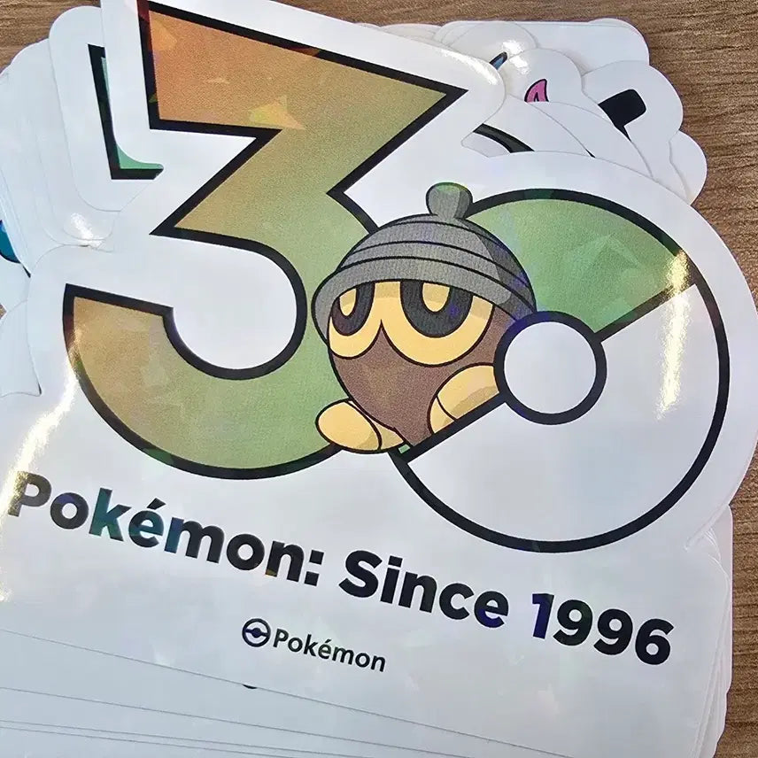 [BUNJANG] Pokemon 30th Anniversary Dotori Sticker / 포켓몬 30주년 스티커 도토링 판매합니다