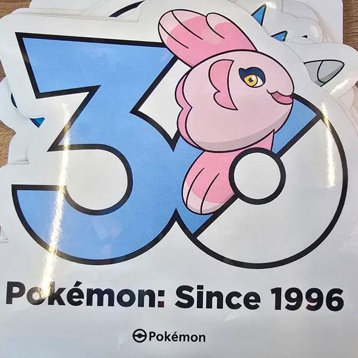 [BUNJANG] Pokemon 30th Anniversary Manbokchi Sticker / 포켓몬 30주년 스티커 맘복치 판매합니다