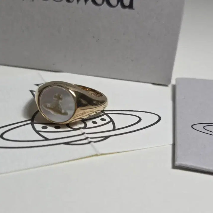 [BUNJANG] Vivienne Westwood Calypso Ring Sterling Silver 925 / 비비안웨스트우드 CALYPSO 칼립소 링 스털링 실버 925 반지