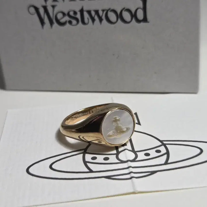 [BUNJANG] Vivienne Westwood Calypso Ring Sterling Silver 925 / 비비안웨스트우드 CALYPSO 칼립소 링 스털링 실버 925 반지