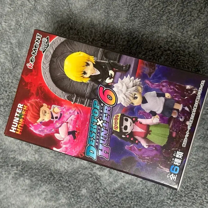 [BUNJANG] Hunter x Hunter Desktoprement Series 6 Random Blind Box (Sealed) / 헌터헌터 미개봉 헌터x헌터 데스크탑 리멘트 6탄 랜덤 키르아 곤 레오리오