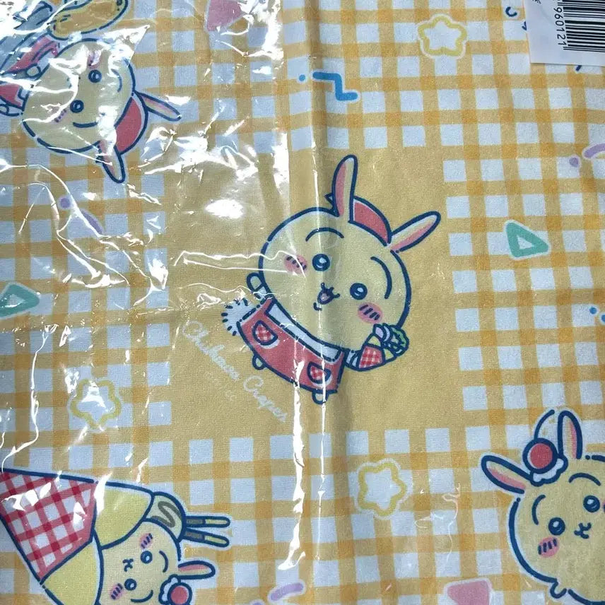 [BUNJANG] Chiikawa Usagi Crepe Parfait Handkerchief Set / 치이카와 우사기 크레페 파르페 손수건 일괄