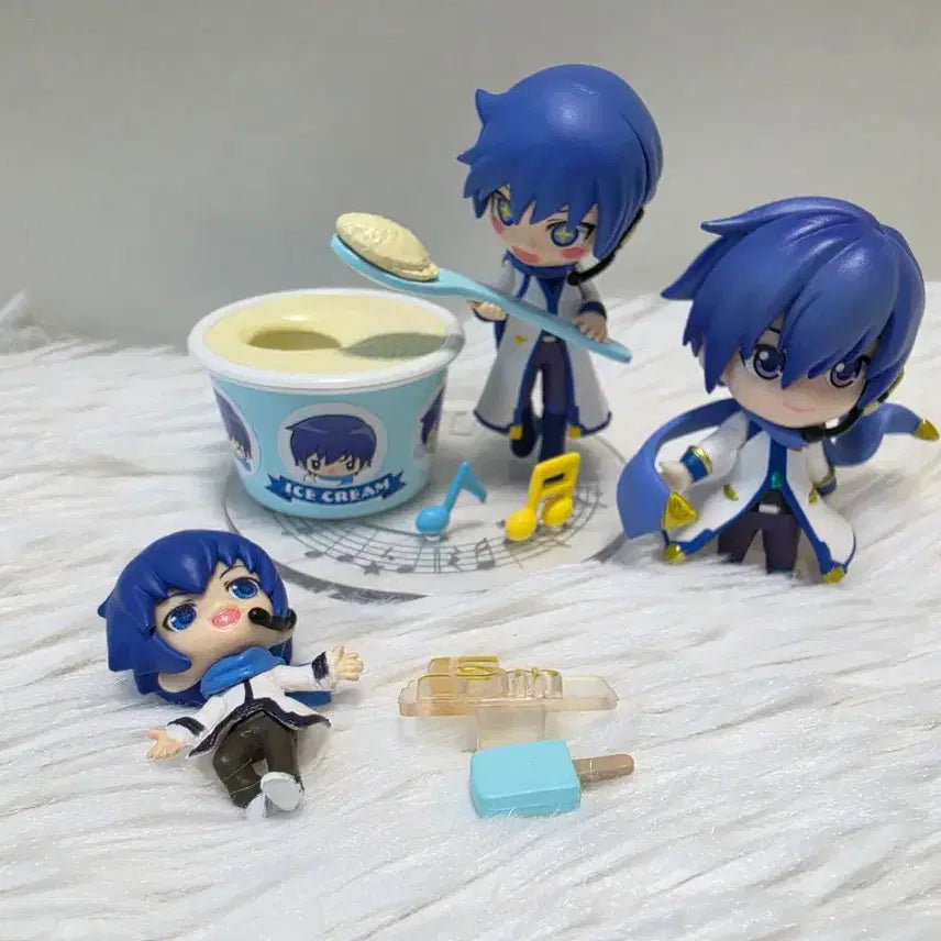 [BUNJANG] Vocaloid Kaito Nendoroid Petit Figure Bundle Set / (일괄) 보컬로이드 카이토 피규어 넨도푸치 리멘트 가챠 아소토