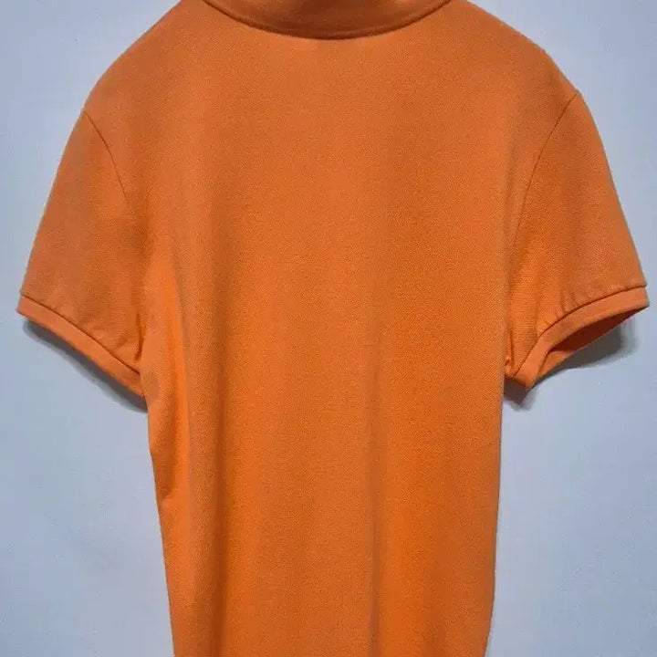 [BUNJANG] Polo Ralph Lauren Orange Cotton Polo Shirt / 폴로 랄프로렌 반팔 카라티 오렌지 M