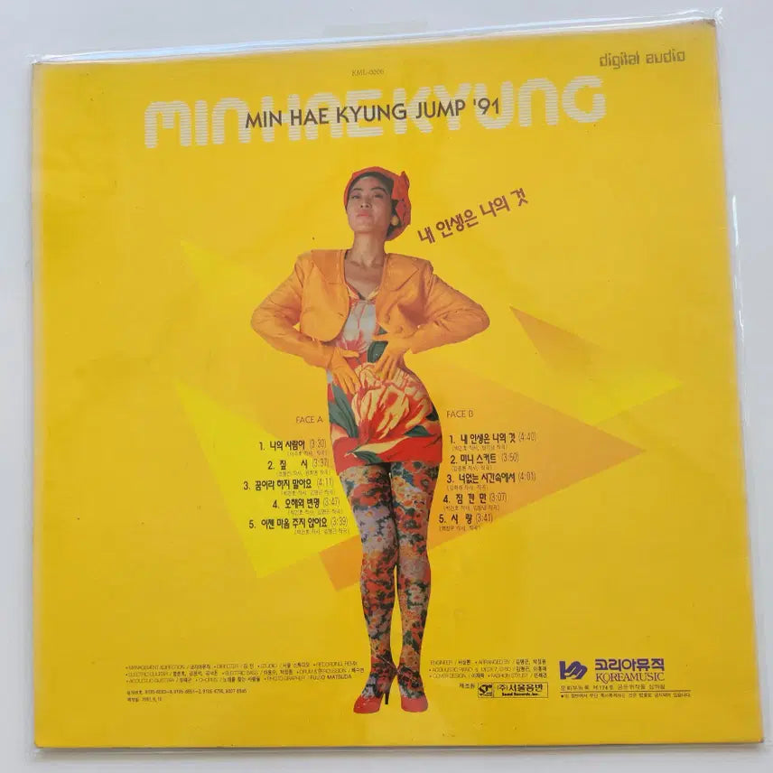 [BUNJANG] Min Hae-kyung LP (Near Mint) / 민해경 LP / NM