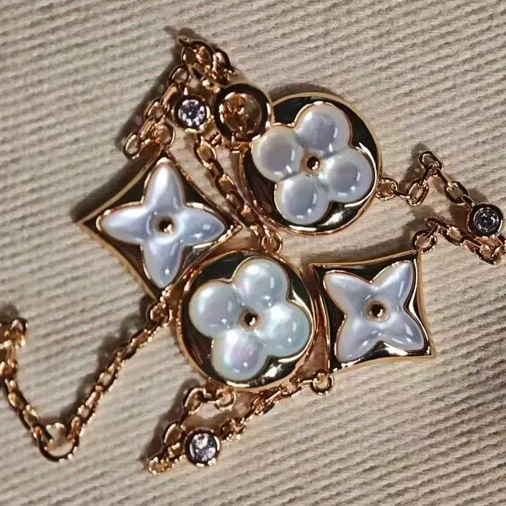 [BUNJANG] Louis Vuitton Flower Bracelet Rose Gold / 루이비통 플라워 브레이슬릿 로즈골드