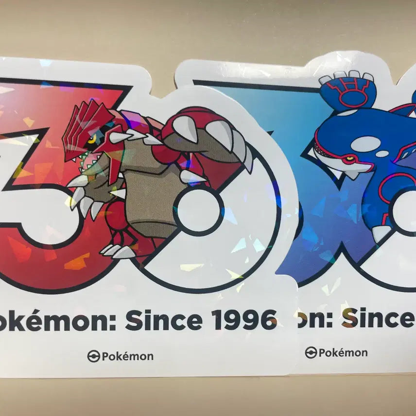 [BUNJANG] Pokemon 30th Anniversary Stickers / 포켓몬 30주년 스티커 팝니다