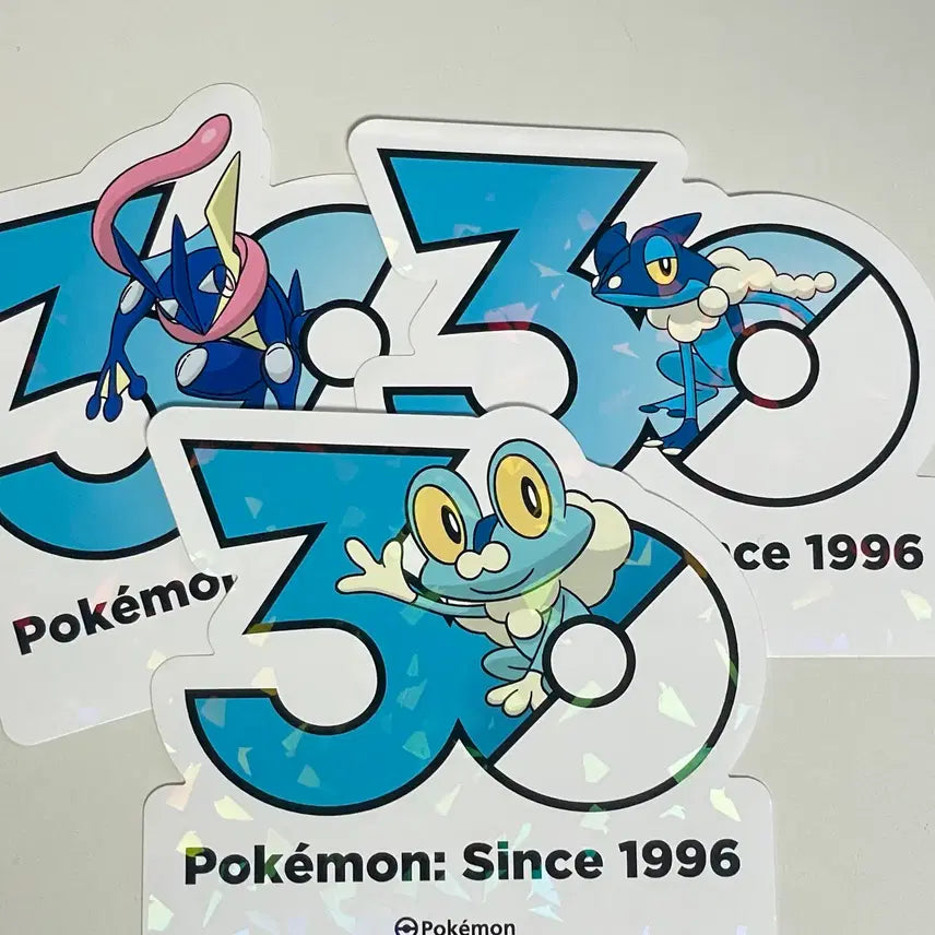 [BUNJANG] Pokemon 30th Anniversary Sticker / 포켓몬 30주년 스티커 팝니다