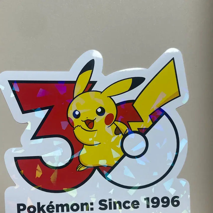 [BUNJANG] Pokemon 30th Anniversary Sticker Set / 포켓몬 30주년 스티커 팝니다