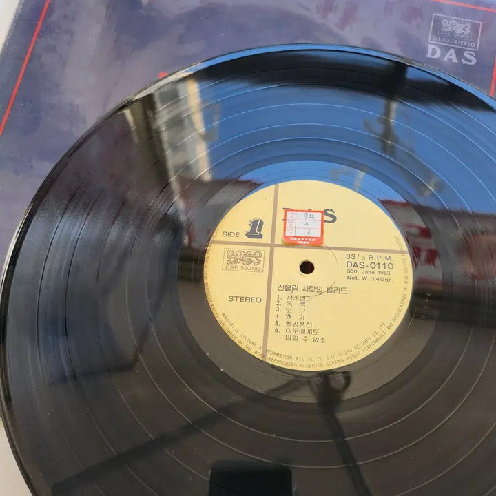 [BUNJANG] Sanullim Sarangui Ballade LP / 산울림 사랑의 발라드 LP / NM