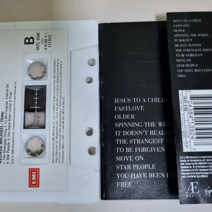 [BUNJANG] George Michael Older 3rd Album Cassette Tape / 조지마이클 Older 3집 (카세트테이프)