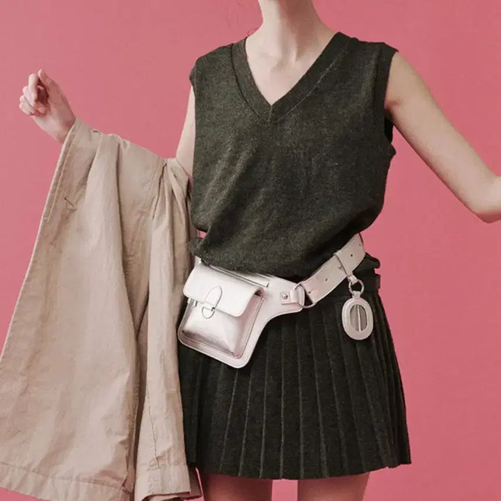 [BUNJANG] Atelier Park Atelier Bag Belt Bag Silver / [아틀리에파크]아틀리에백_벨트백(실버)