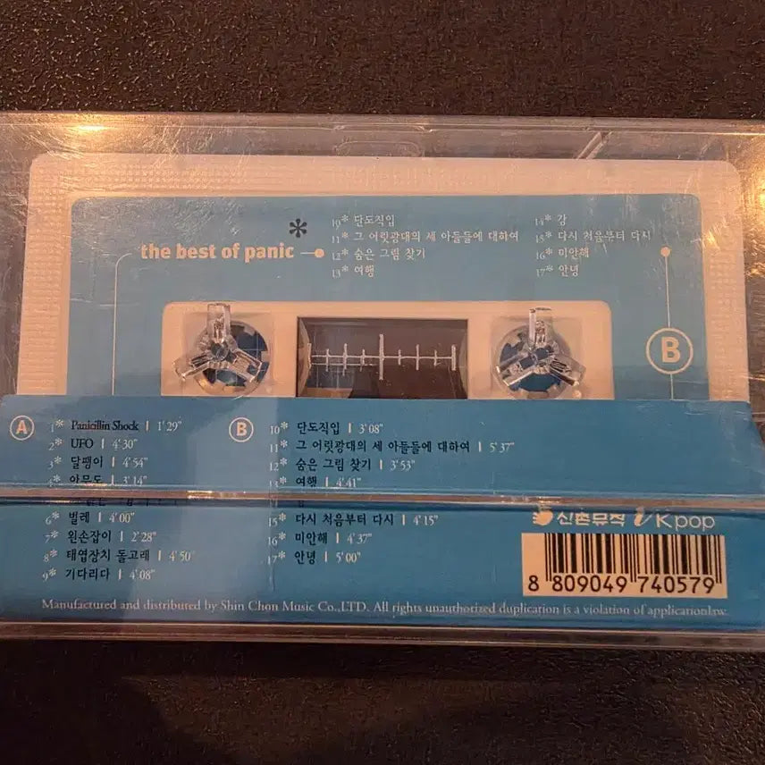 [BUNJANG] Panic Best Album Unsealed Tape / 패닉 (panic) 베스트 미개봉 테이프