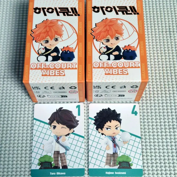 [BUNJANG] Haikyuu!! Pop Mart Oikawa Iwaizumi Bundle Set Figures / 하이큐 팝마트 피규어 오이카와 이와이즈미 일괄