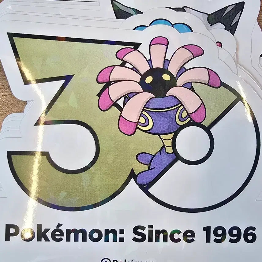 [BUNJANG] Pokemon 30th Anniversary Sticker Sheet / 포켓몬 30주년 스티커 릴링 판매합니다
