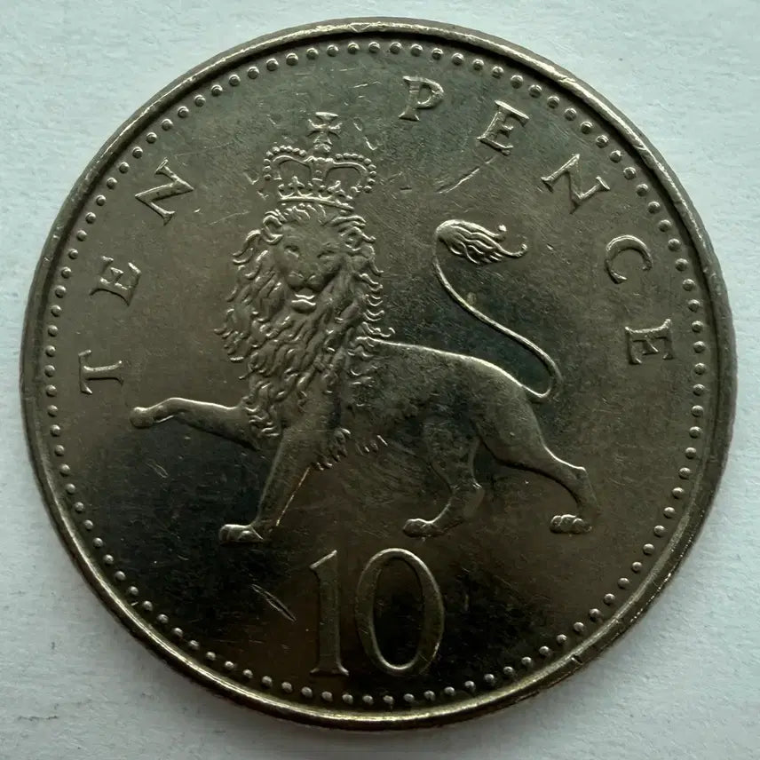 [BUNJANG] 1992 United Kingdom 10 Pence Coin / 1992년 영국 10펜스 동전 S3413