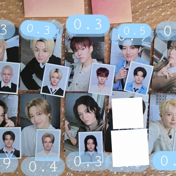 [BUNJANG] TREASURE MAENOKIN Photocard Bundle Set / 트레저 메노킨 포카 특전 증명사진 일괄