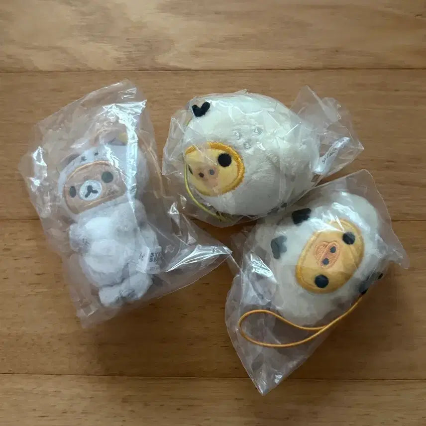 [BUNJANG] Rilakkuma San-X Otter Gachapon Set (3 Types) / 리락쿠마 산엑스 해달 수달 가챠