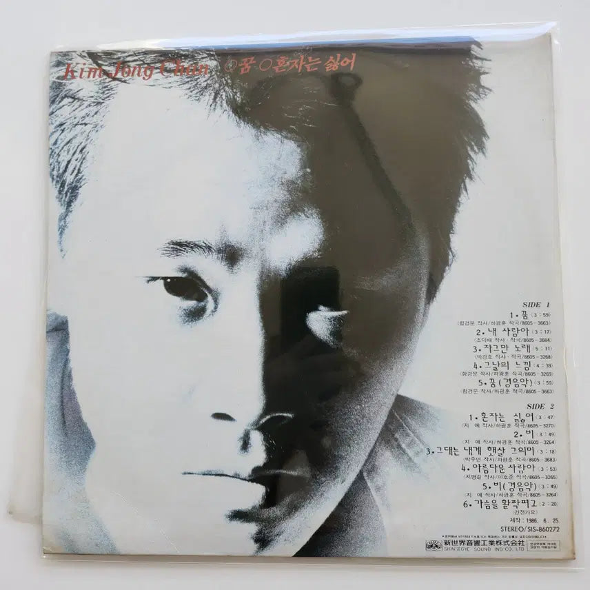 [BUNJANG] Kim Jong Chan LP Record / 김종찬 LP / NM