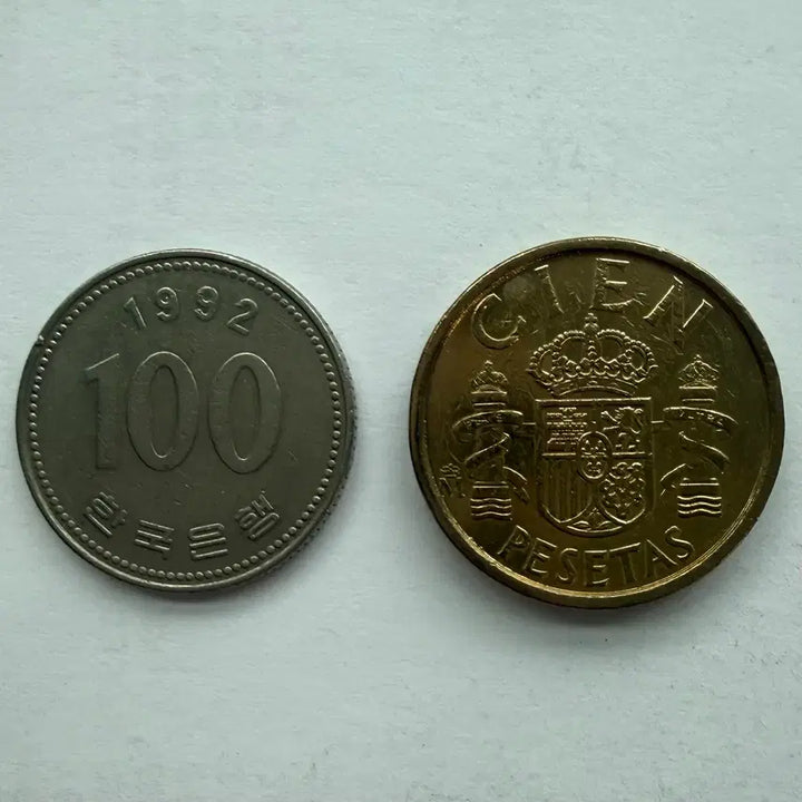 [BUNJANG] 1986 Spain 100 Peseta Coin / 1986년 스페인 100페세타 동전 S3415