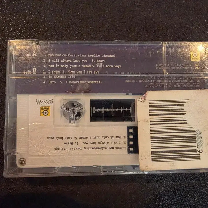 [BUNJANG] Sandy Lam / Leslie Cheung Sealed Cassette Tape / Sandy Lam 임억련/장국영 미개봉 테이프