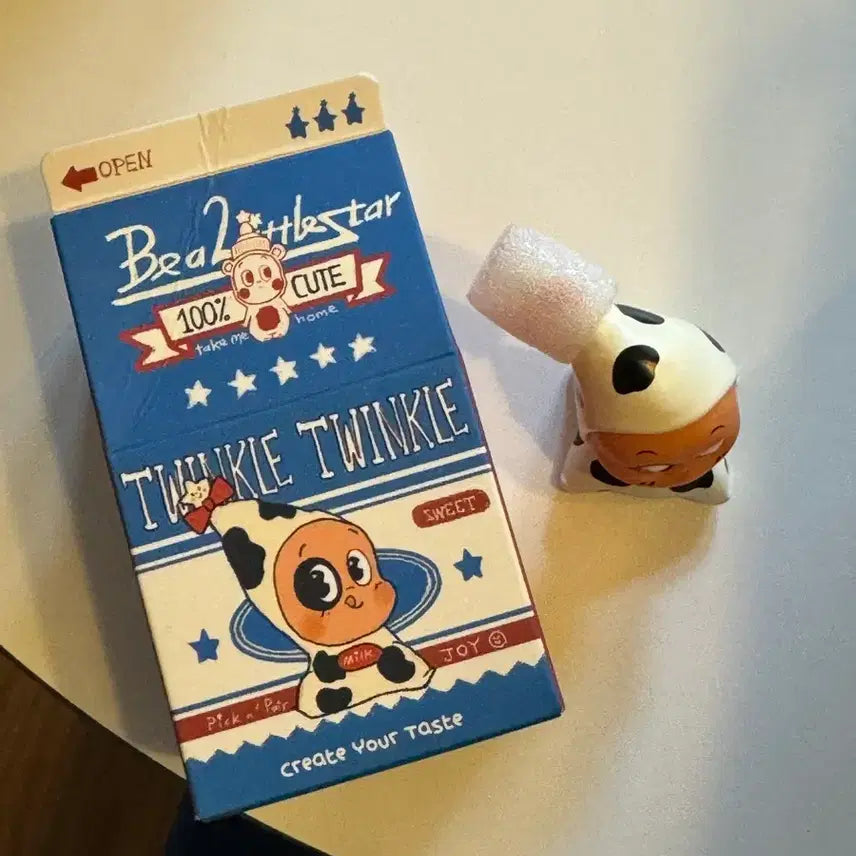 [BUNJANG] Pop Mart Twinkle Twinkle Taste Series Cow Figure / 팝마트 트위클 트윙클 맛시리즈 젖소 피규어