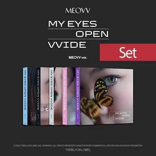 [BUNJANG] Meovv 5-Member Set Photocard Bundle / 최저가 5종세트 미개봉 미야오 meovv