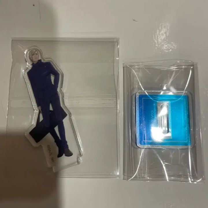 [BUNJANG] Jujutsu Kaisen Nanami Kento Acrylic Stand &amp; Badge Bundle Set / 주술회전 나나미 켄토 아크릴 스탠드, 뱃지 일괄