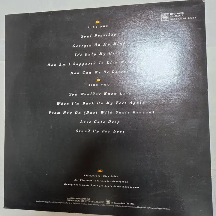 [BUNJANG] Michael Bolton Soul Provider LP / 마이클 볼튼 LP Soul Provider