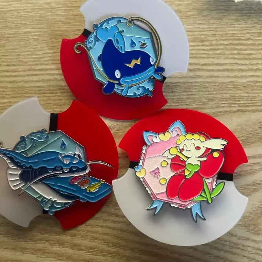 [BUNJANG] Pokemon 30th Anniversary Seoulsup Pop-up Badge Set / 포켓몬 30주년 서울숲 팝업 뱃지