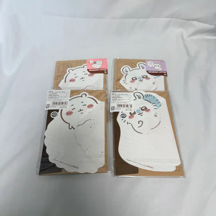 [BUNJANG] Chiikawa Momonga Okurumi Pouch Letter Set / 치이카와 모몽가 오쿠루미 포대기 레터 편지 세트