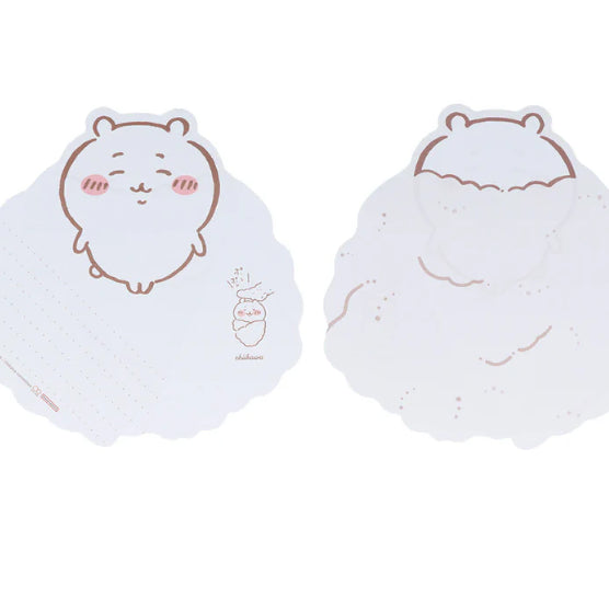 [BUNJANG] Chiikawa Momonga Okurumi Pouch Letter Set / 치이카와 모몽가 오쿠루미 포대기 레터 편지 세트