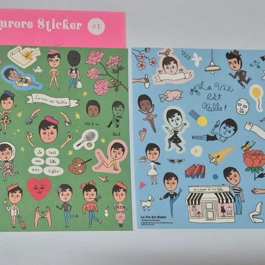[BUNJANG] Classic Ororo Sticker Set / 고전 오로로 스티커