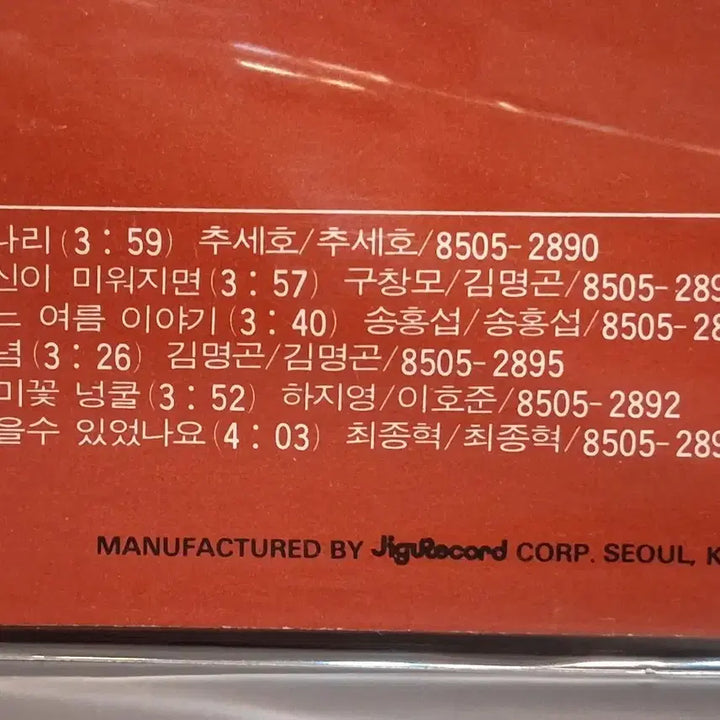 [BUNJANG] Gu Chang-mo LP Record / 구창모 LP