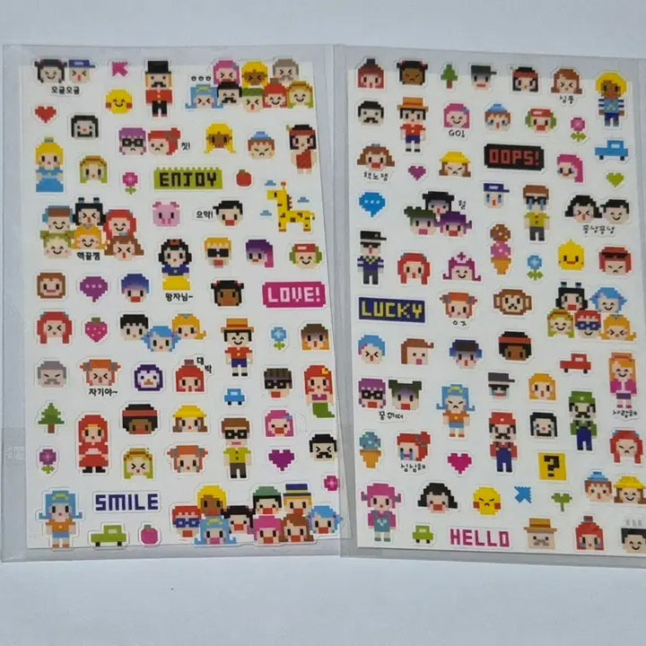 [BUNJANG] My Pixel Studio Sticker Pack / 고전 마이픽셀 스튜디오 스티커